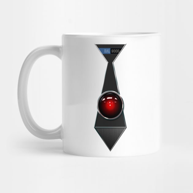 Hal 9000 Tie by synaptyx